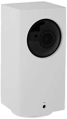 Wyze Cam 1080p Pan/Tilt/Zoom Wi-Fi Indoor Smart Home Camera with Night Vision, 2-Way Audio, Works with Alexa & the Google Assistant, White - WYZECP1