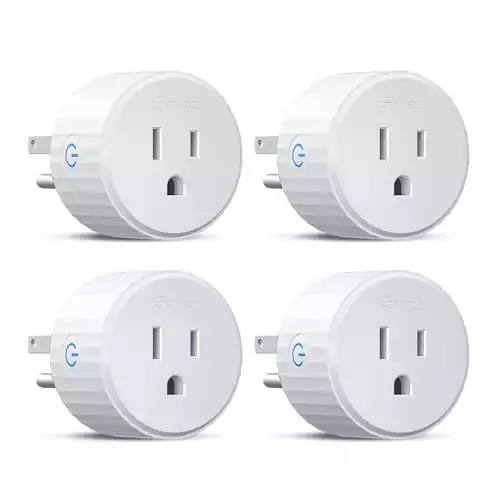 Govee Smart Plug, WiFi Plugs Work with Alexa & Google Assistant, Smart Outlet with Timer & Group Controller, WiFi Outlet for Home, No Hub Required, ETL & FCC Certified, 2.4G WiFi Only, 4 P...