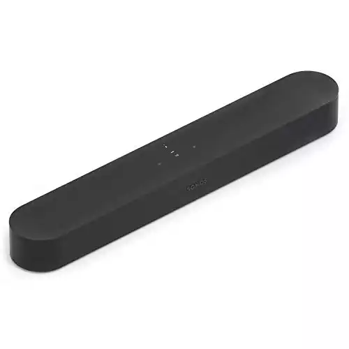 Sonos Beam - Smart TV Sound Bar with Amazon Alexa Built-in - Black