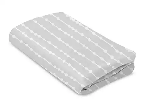 4moms mamaRoo Sleep Waterproof Bassinet Sheet - Beads, Grey