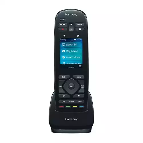 Logitech Harmony Ultimate One 2.4in Touchscreen Universal Remote for 15 Devices (Renewed)