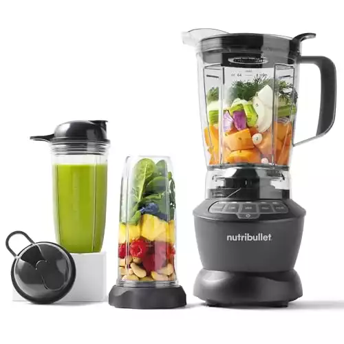 NutriBullet ZNBF30500Z Blender Combo 1200 Watt, 1200W, Dark Gray