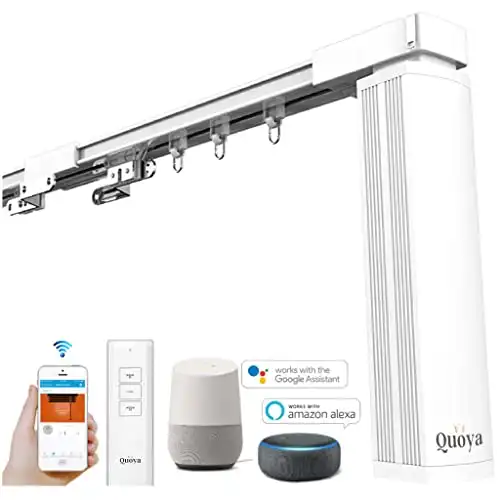 Quoya QL500 Smart Curtains System, Compatible with Alexa