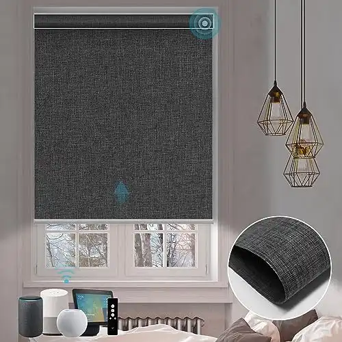 SmartWings Motorized Blinds Shades for Window Remote Control Smart Blind Shade